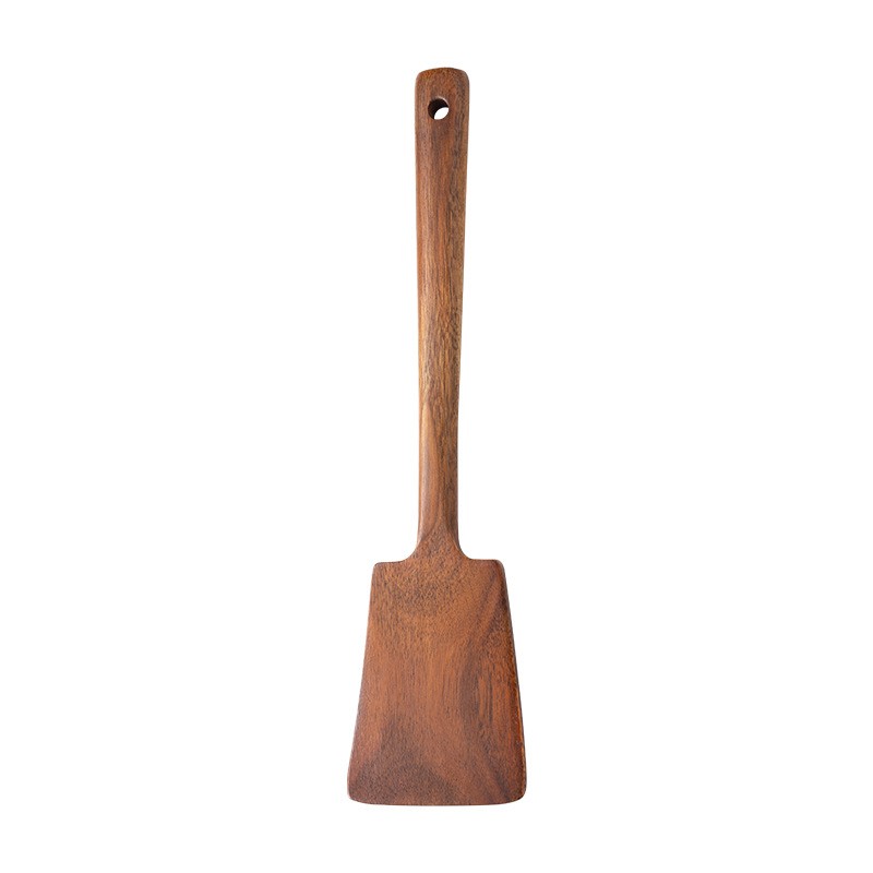 Home Cooking Utensils - 1 espátula de madera para sartén