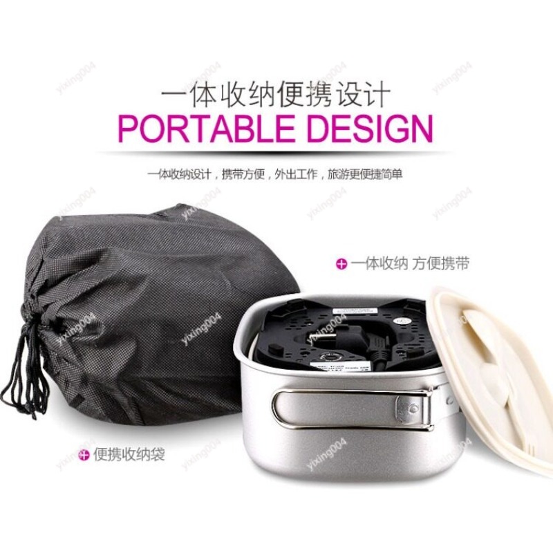 Mini Cocina Eléctrica Portátil - Hot Pot Portable Dual reseña y precio