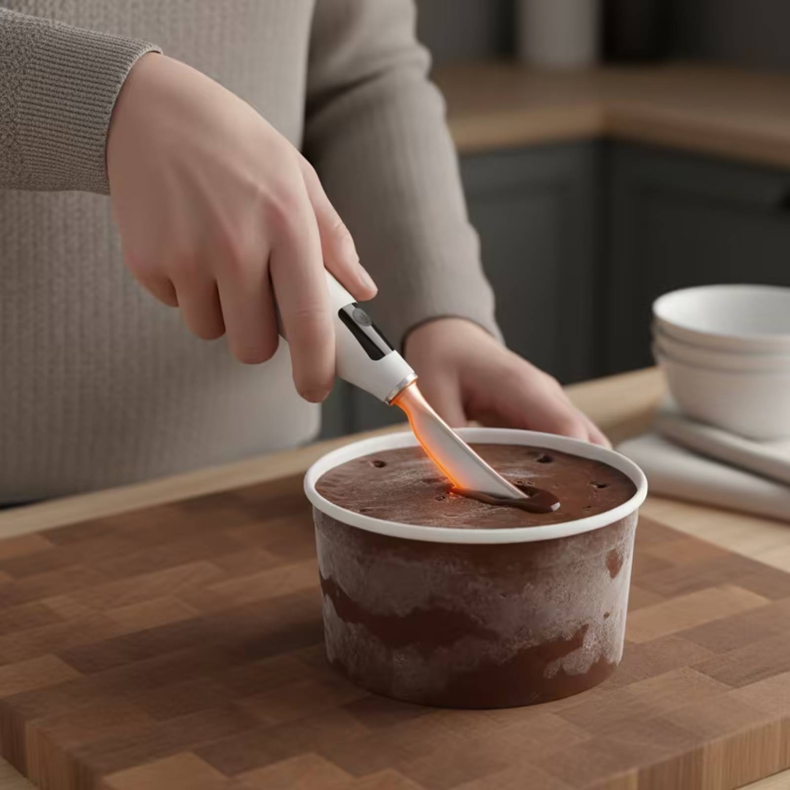 Cuchara Eléctrica Recargable p - Home Cooking Utensils reseña y precio