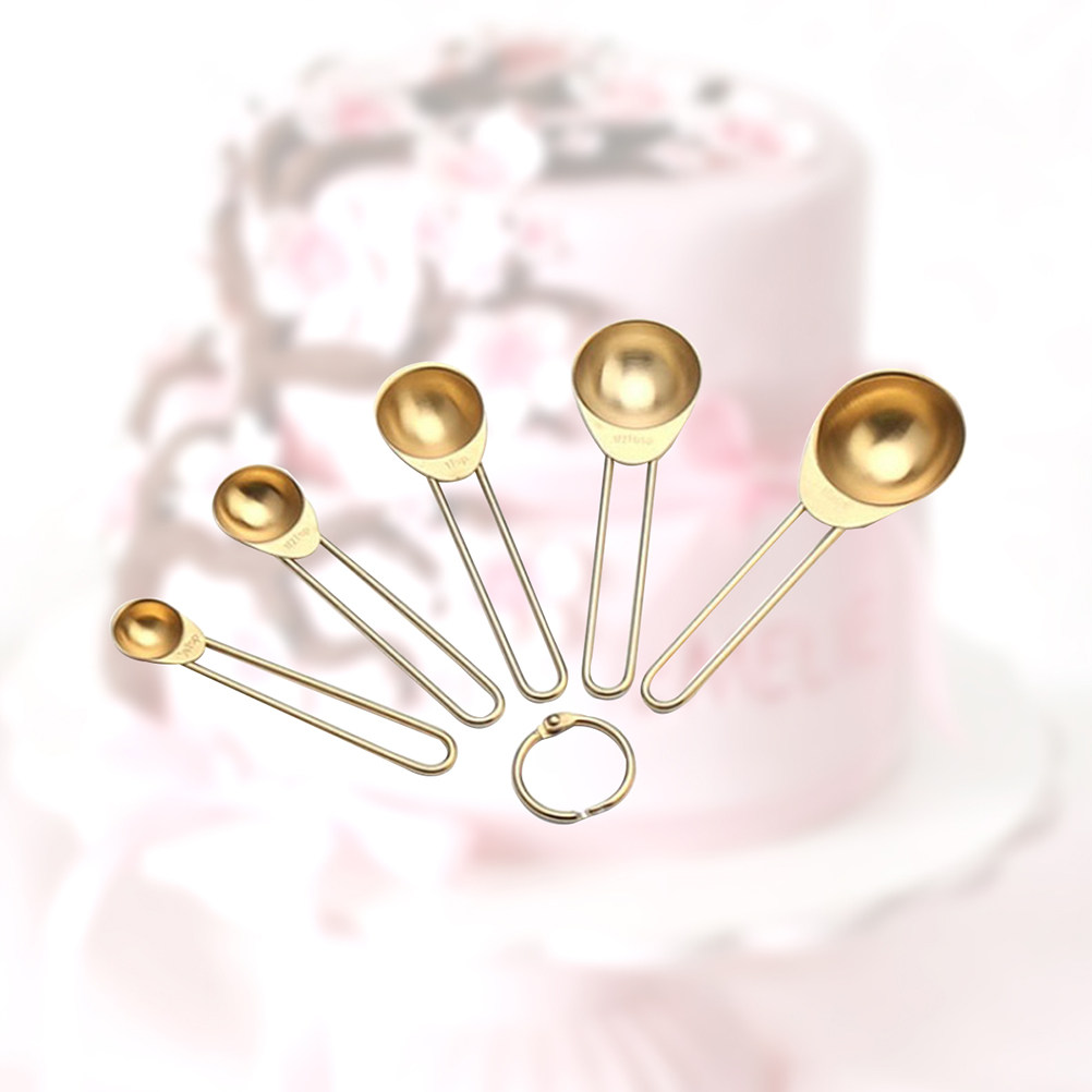 Juego de 5 cucharas medidoras  - Home Cooking Utensils reseña y precio