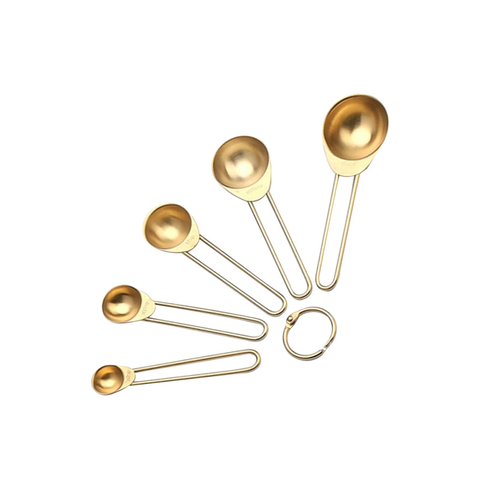 Juego de 5 cucharas medidoras  - Home Cooking Utensils reseña y precio