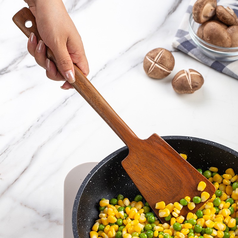 1 espátula de madera para sart - Home Cooking Utensils reseña y precio