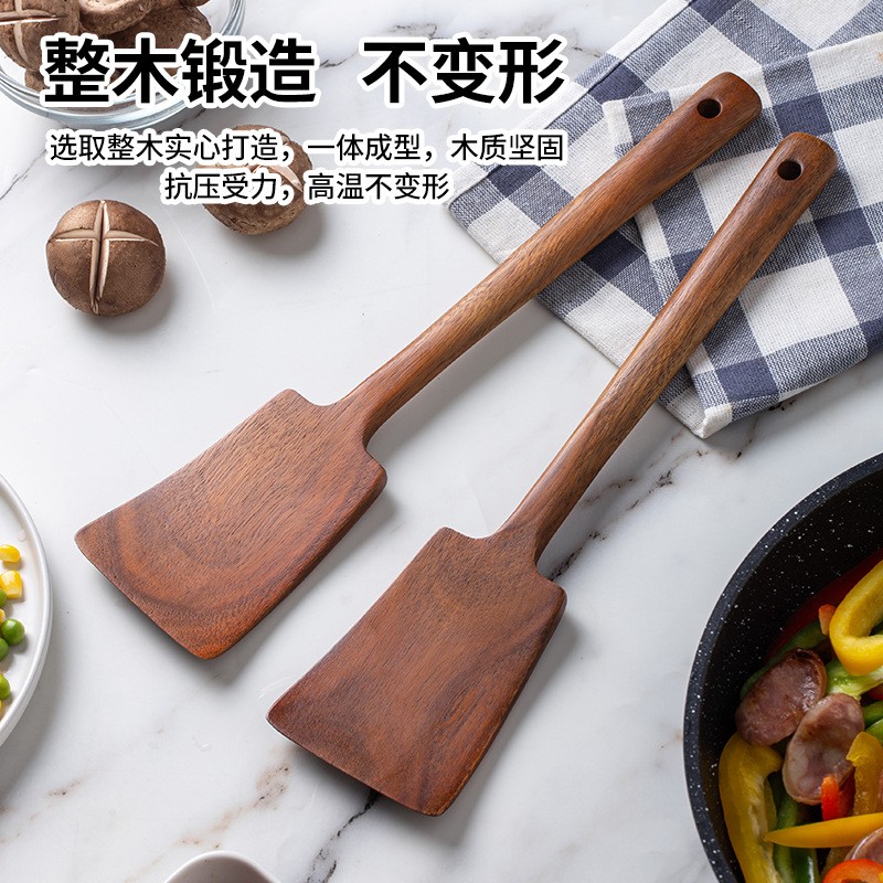 1 espátula de madera para sart - Home Cooking Utensils reseña y precio