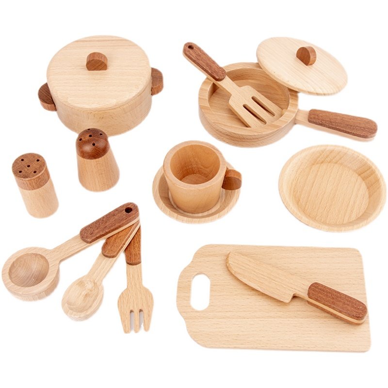 Juego de cocina de madera de h - Home Cooking Utensils reseña y precio