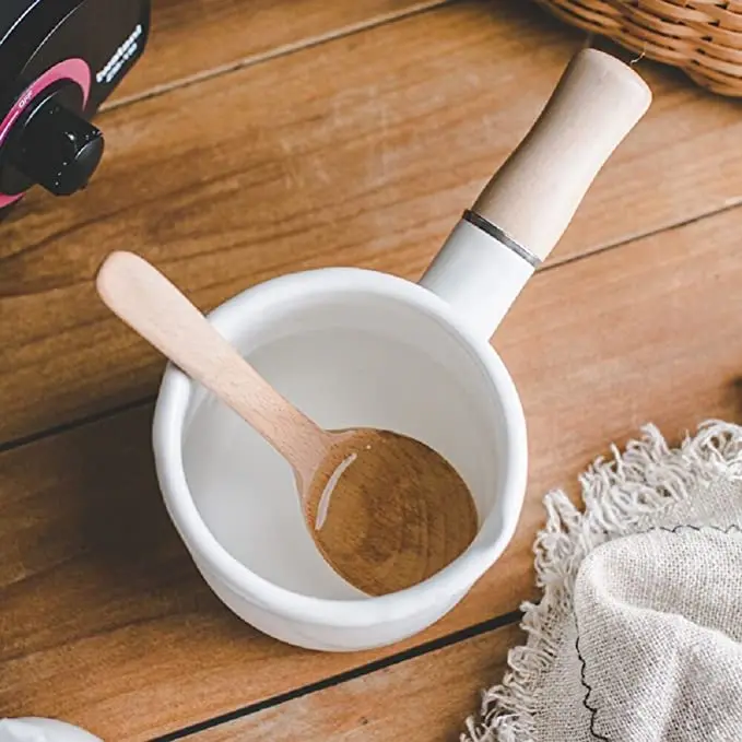 Olla para leche, sartén para c - Dutch Oven Enamel reseña y precio