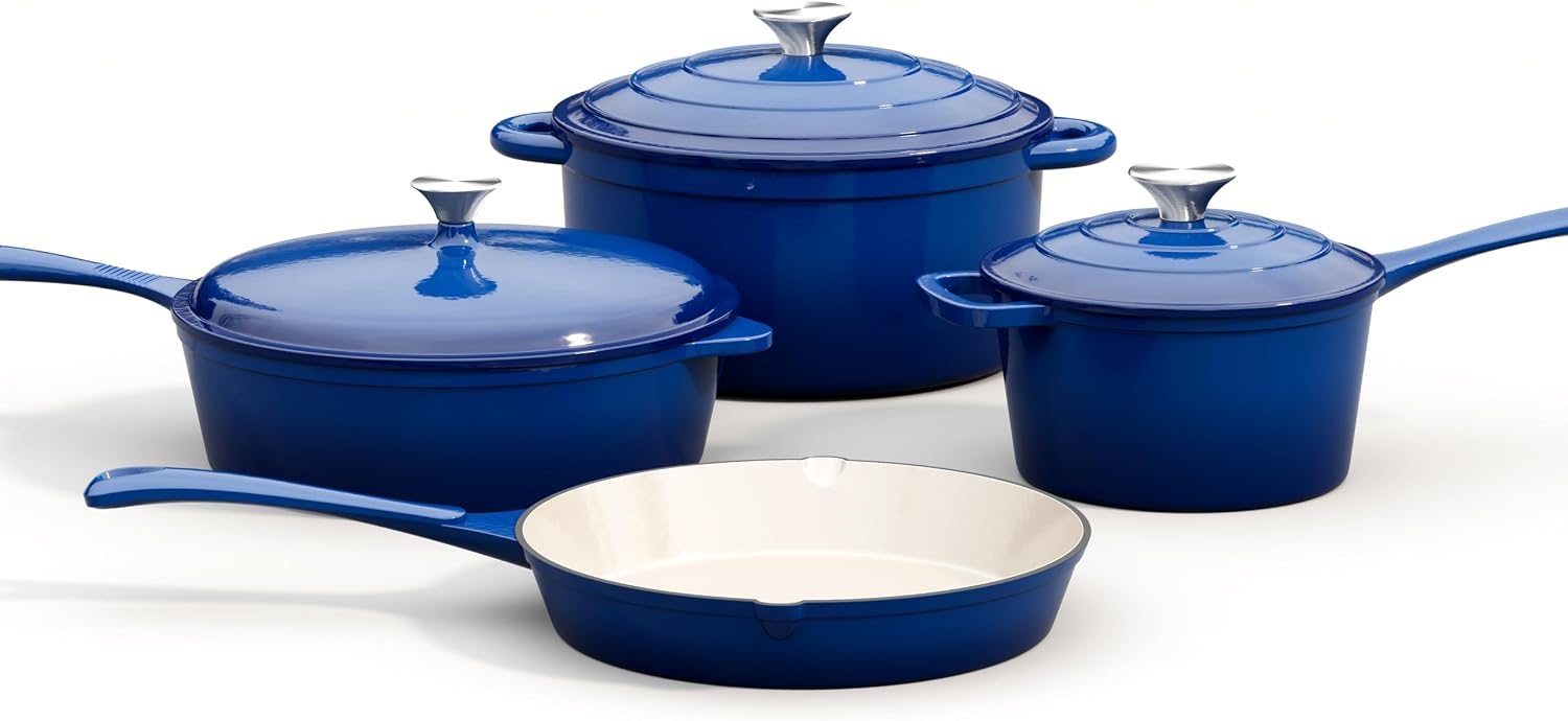 Juego de utensilios de cocina  - Dutch Oven Enamel reseña y precio