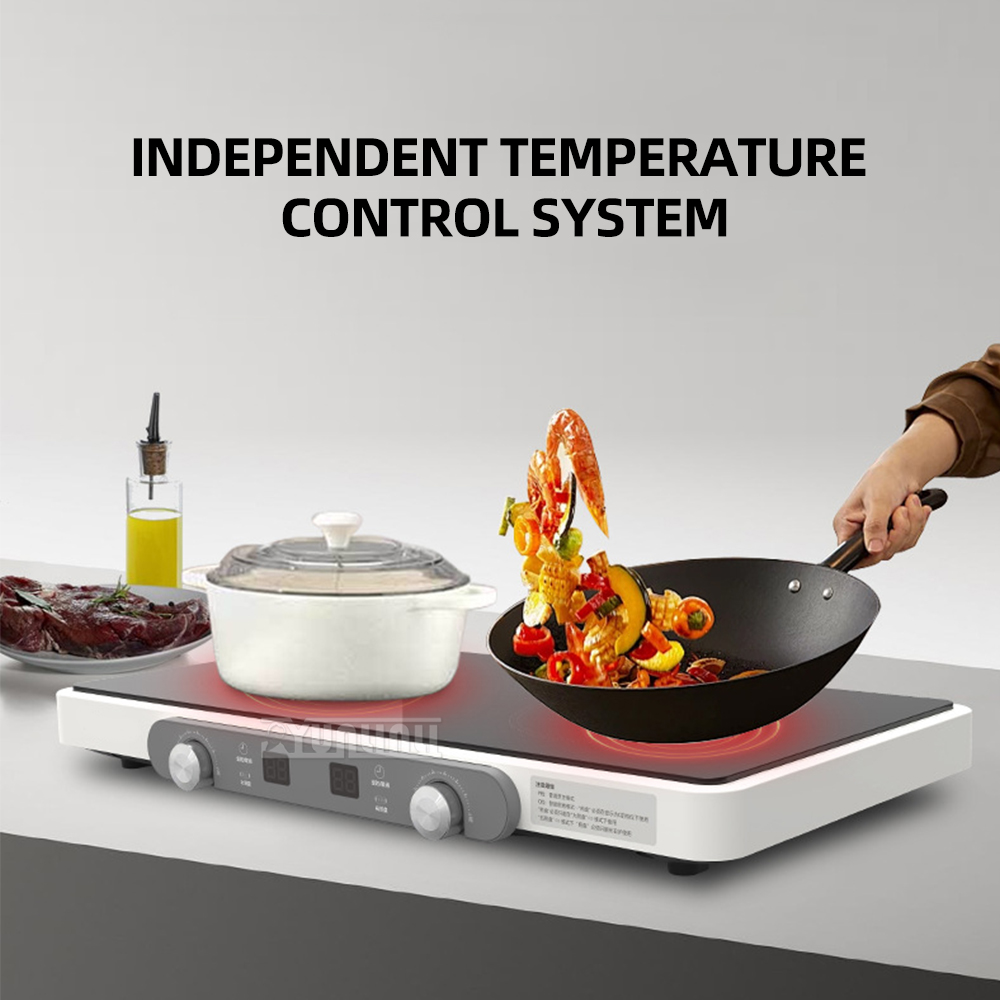 Cocina de Inducción doble, pla - Hot Pot Portable Dual reseña y precio