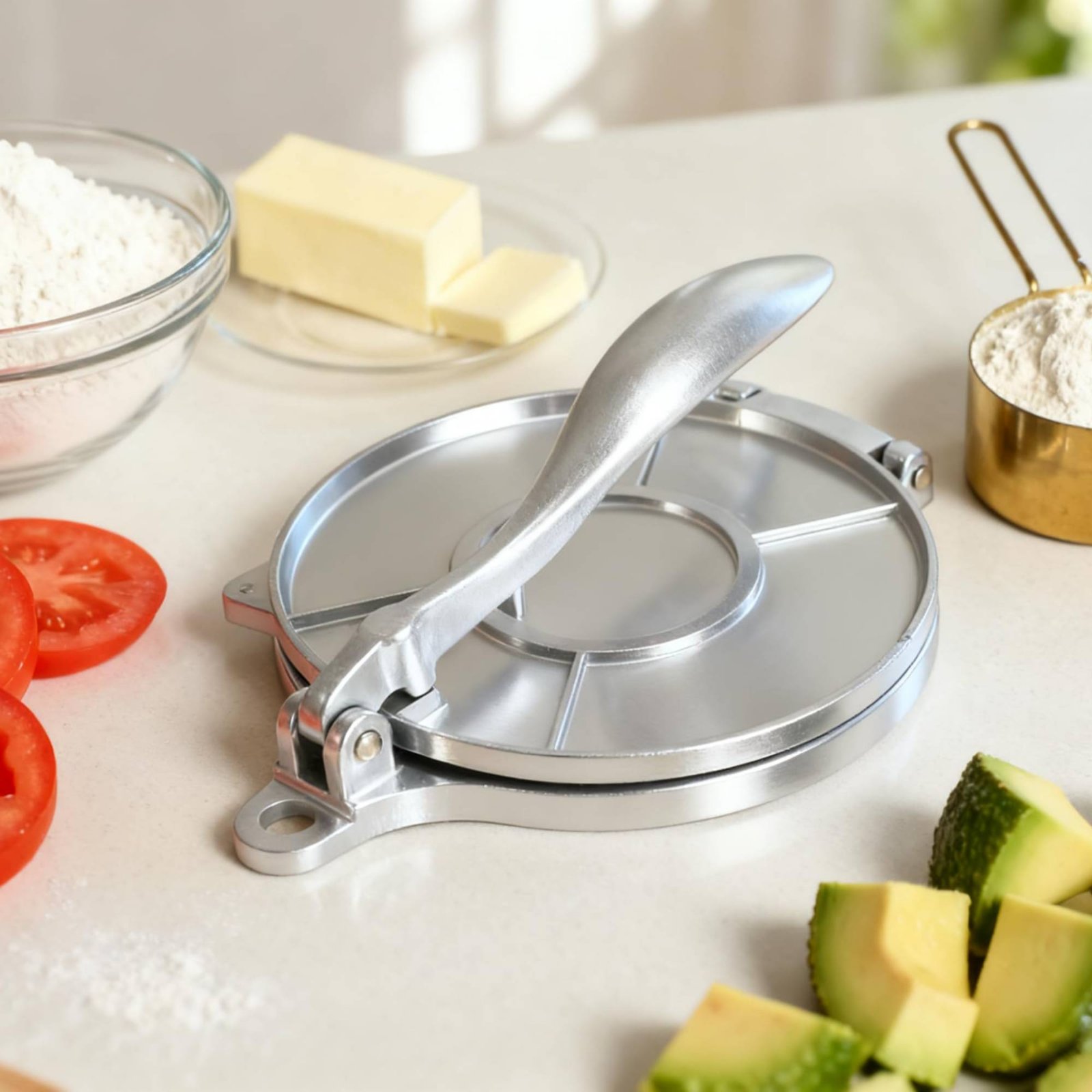 Prensa para Tortillas de Alumi - Home Cooking Utensils reseña y precio