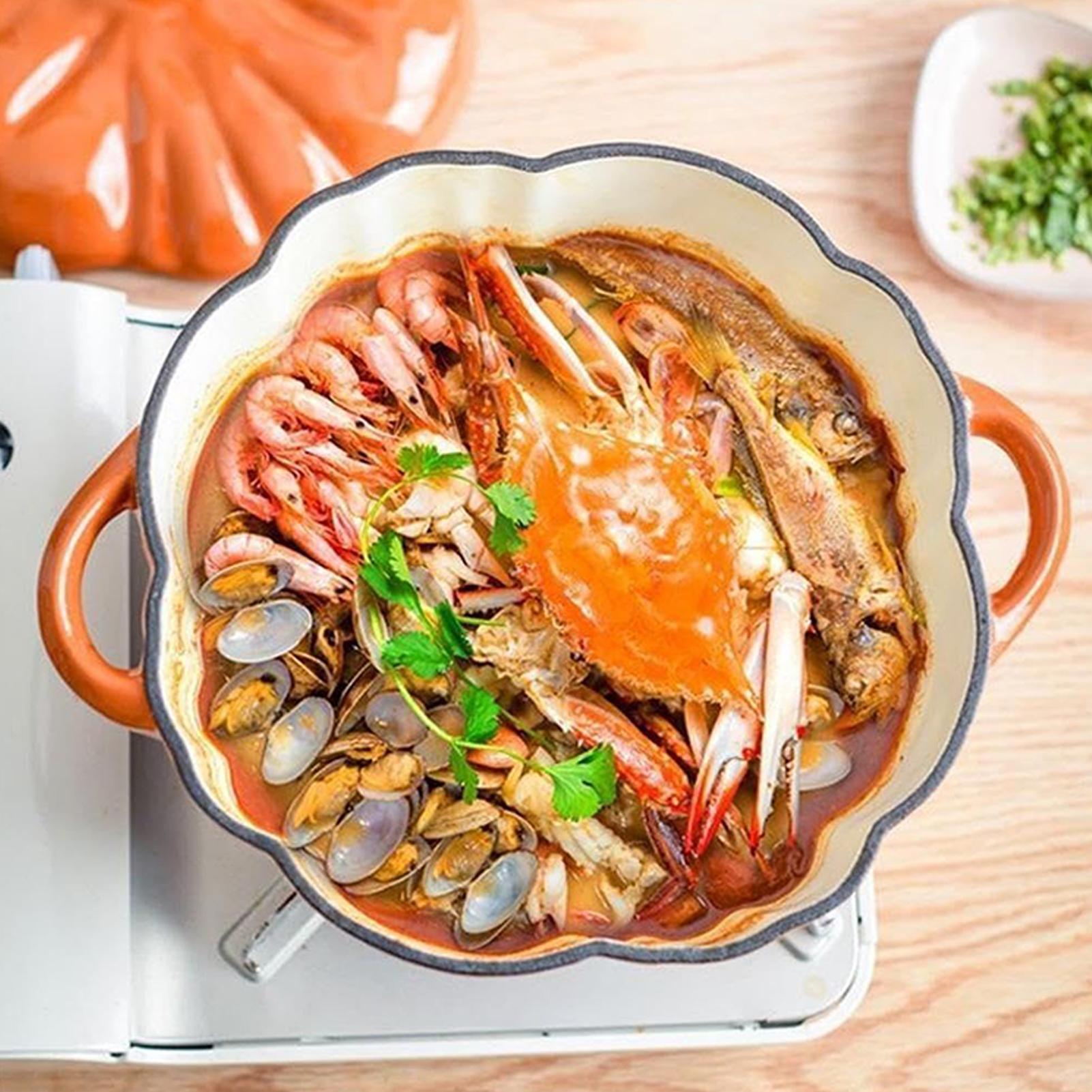 Olla holandesa de hierro fundi - Dutch Oven Enamel reseña y precio